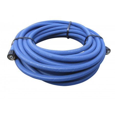 Blue food grade washer hose : 15 mtrs